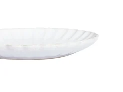 Set di 4 piatti da antipasto NETTLE Gres porcellanato Bianco