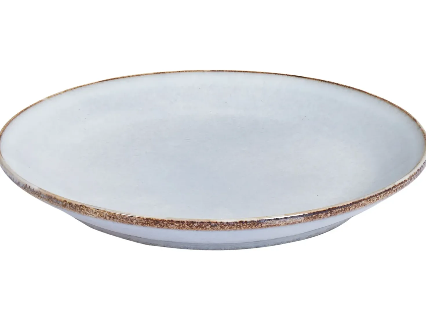 Set di 4 piatti da antipasto JUNIPER Gres porcellanato Azzurro