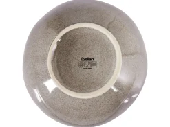 Set di 4 Piatti fondi COSTMARY Gres porcellanato Grigio