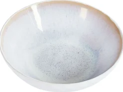 Set di 8 piatti fondi SESAME Gres porcellanato Grigio chiaro