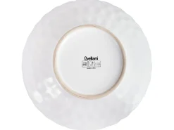 Set di 8 piatti fondi SESAME Gres porcellanato Grigio chiaro