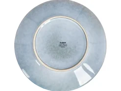 Set di 4 piatti grandi JUNIPER Gres porcellanato Azzurro