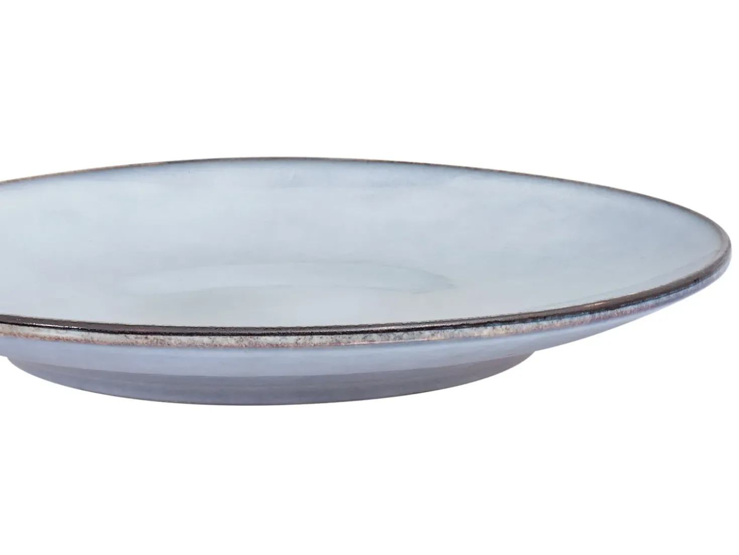 Set di 4 piatti grandi JUNIPER Gres porcellanato Azzurro