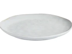 Set di 4 piatti grandi SESAME Gres porcellanato Grigio chiaro