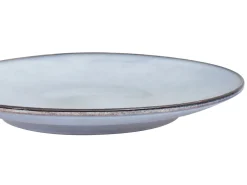 Set di 8 piatti piani JUNIPER Gres porcellanato Azzurro