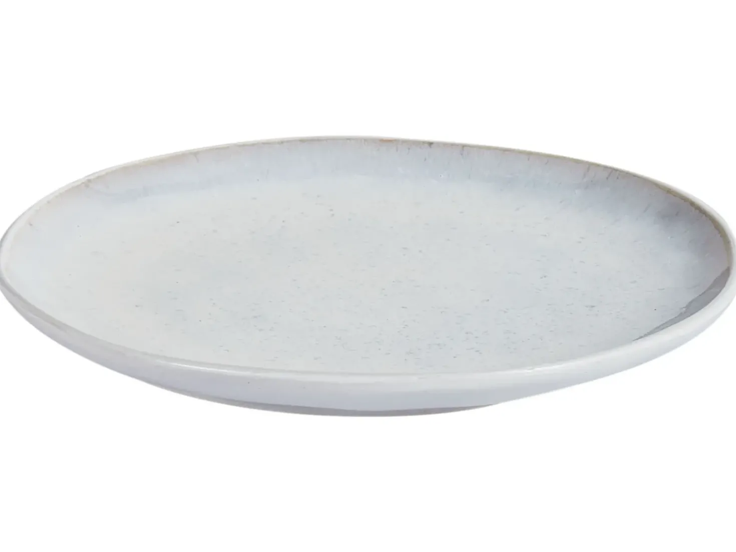 Set di 8 piattini da dessert SESAME Gres porcellanato Grigio chiaro