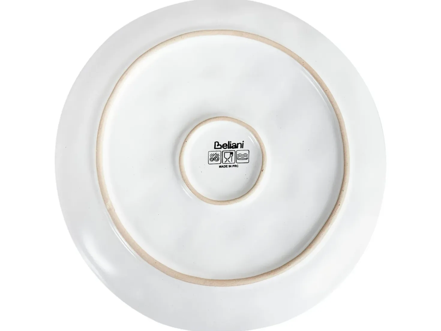 Set di 8 piattini da dessert SESAME Gres porcellanato Grigio chiaro