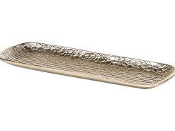 Set di 2 piattini portaoggetti BRANTAS Metallo Oro