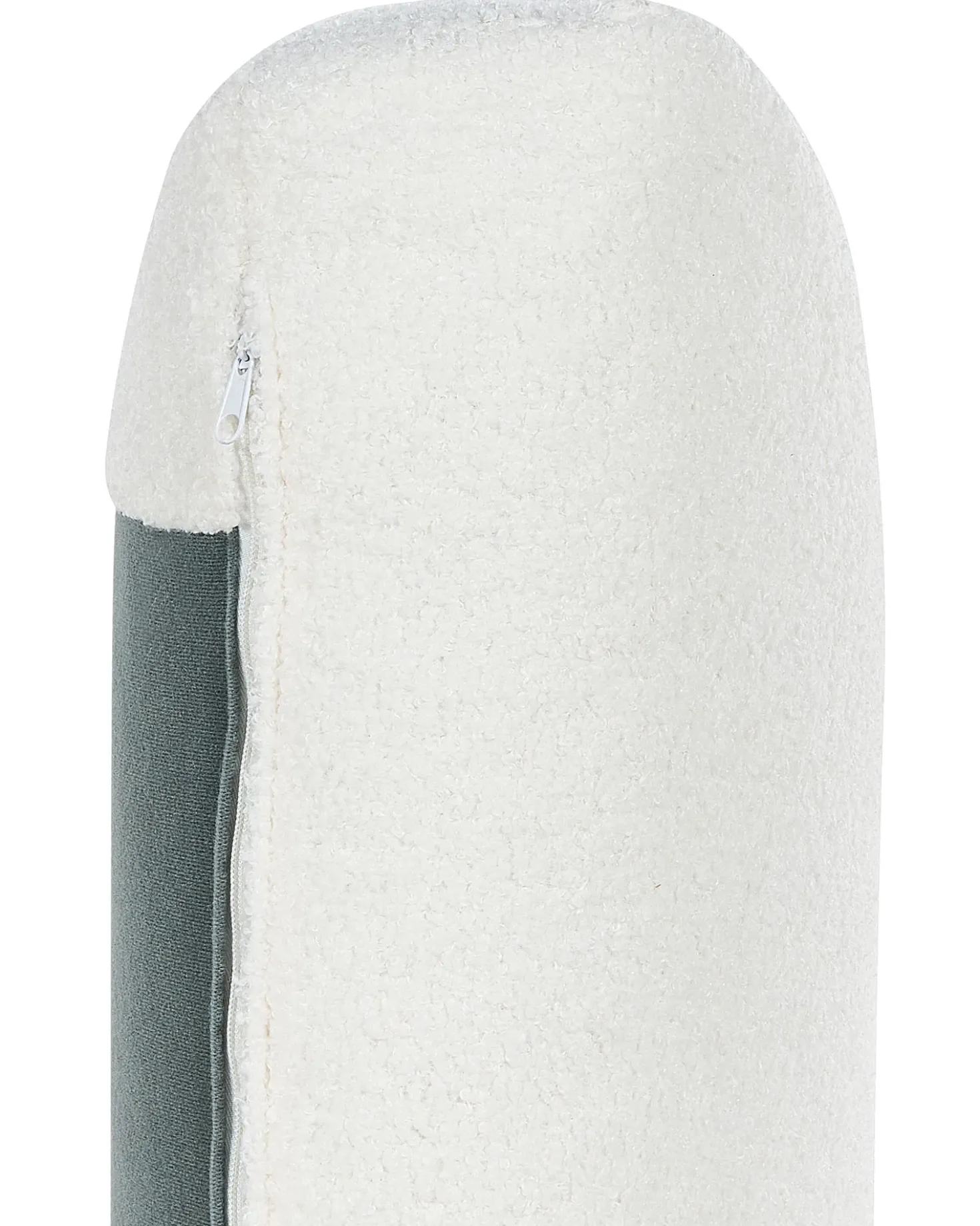 Set di 2 poltrone ALLA Bouclé Bianco sporco