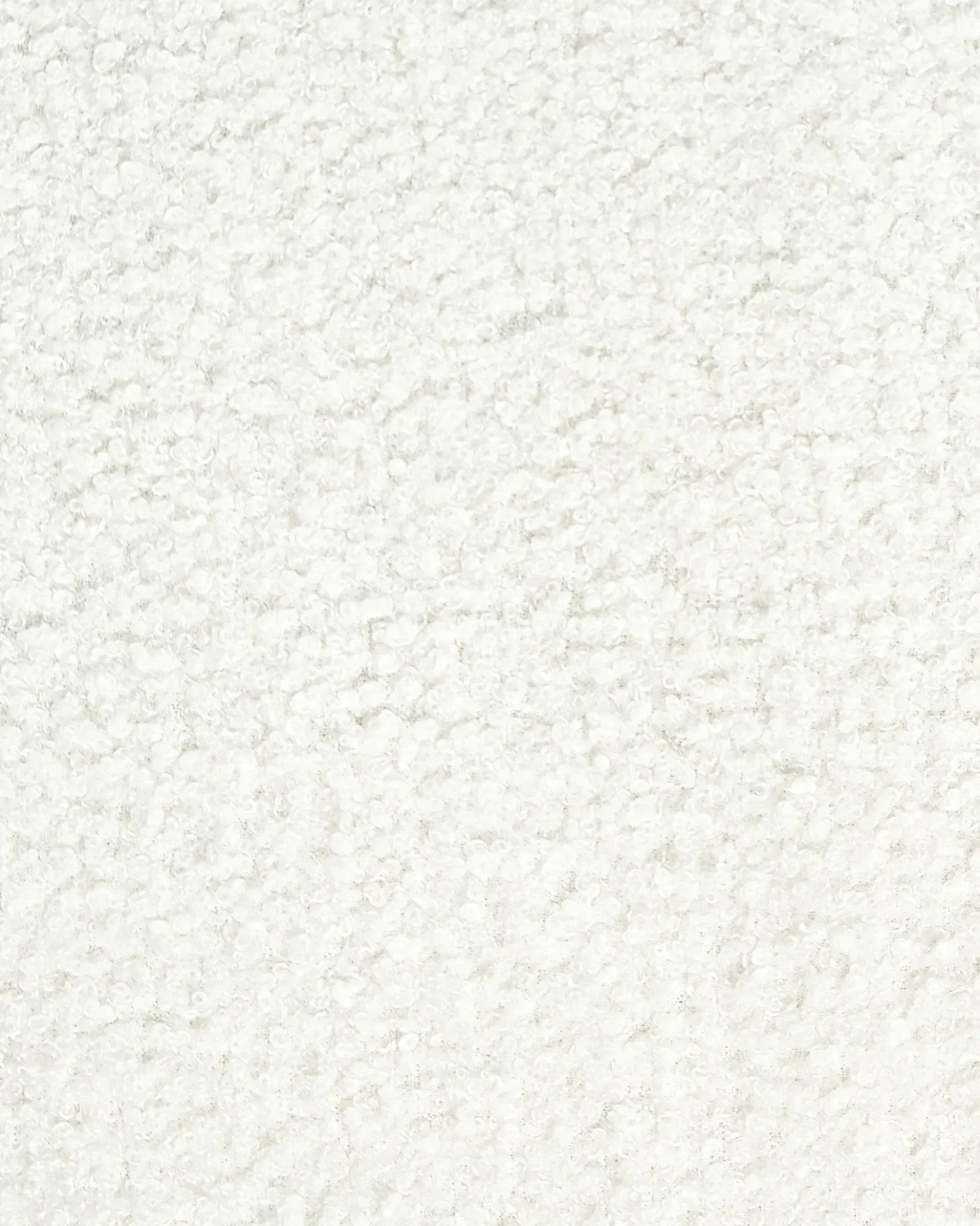 Set di 2 poltrone ALLA Bouclé Bianco sporco