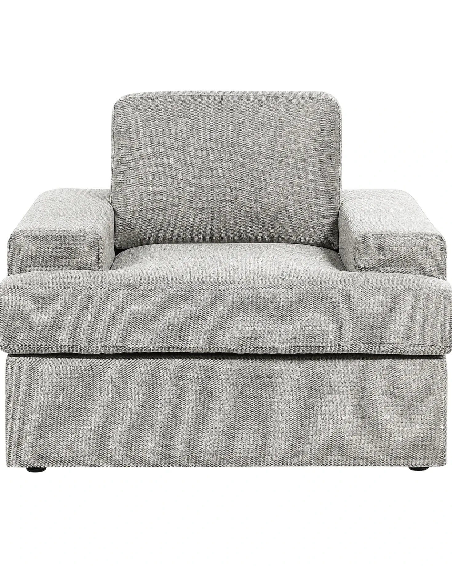 Set di 2 poltrone ALLA Tessuto Grigio chiaro