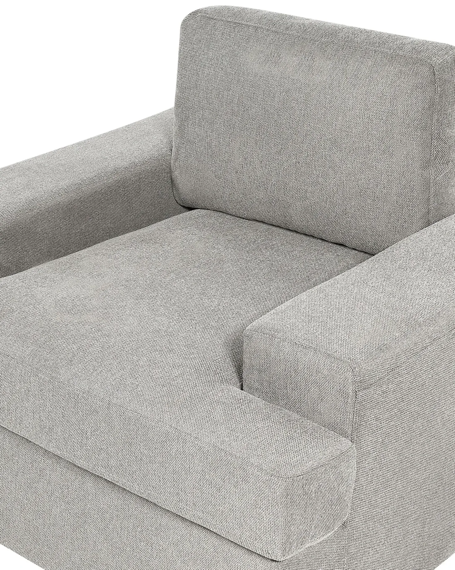 Set di 2 poltrone ALLA Tessuto Grigio chiaro