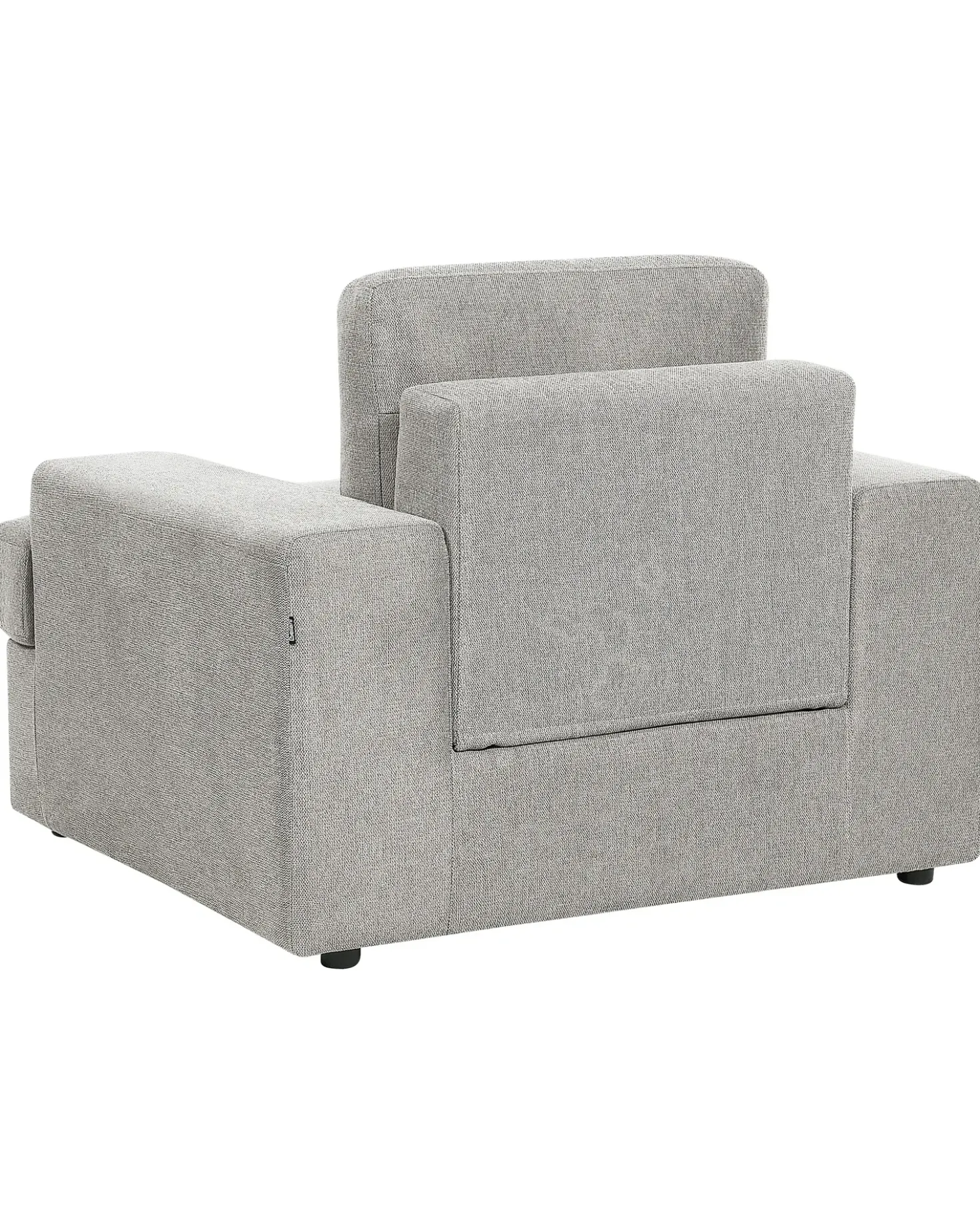 Set di 2 poltrone ALLA Tessuto Grigio chiaro