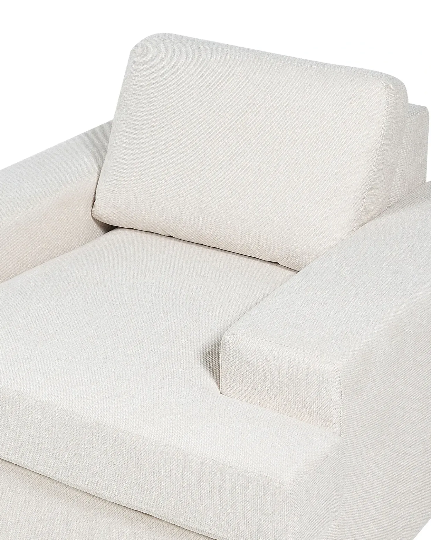 Set di 2 poltrone ALLA Tessuto Beige chiaro