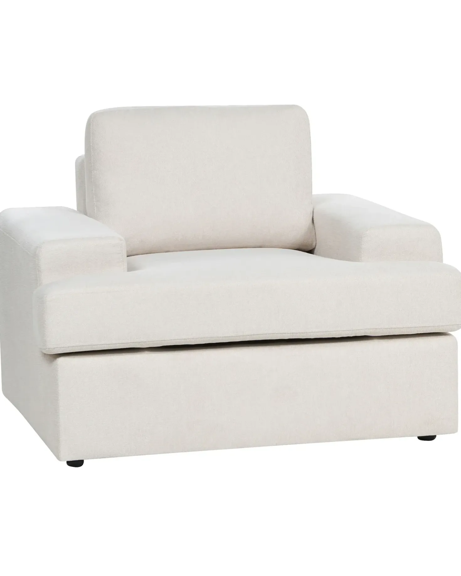 Set di 2 poltrone ALLA Tessuto Beige chiaro