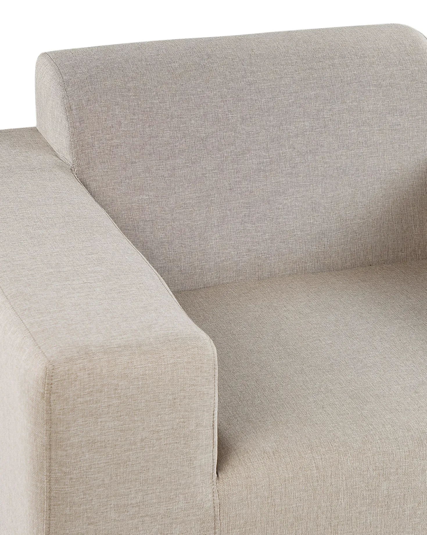 Set di 2 poltrone da giardino ROVIGO Tessuto Beige