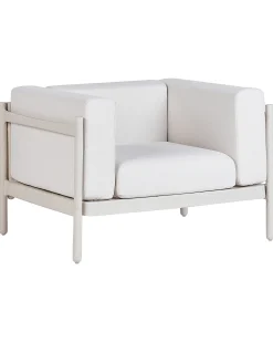 Set di 2 poltrone da giardino FERRETTI Beige chiaro