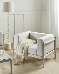 Set di 2 poltrone da giardino FERRETTI Beige chiaro