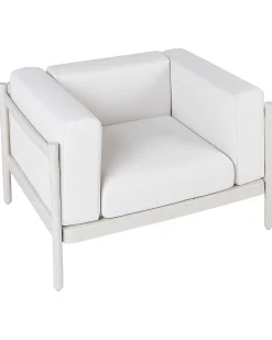 Set di 2 poltrone da giardino FERRETTI Beige chiaro