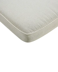 Set di 2 poltrone da giardino con cuscini MAROS Rattan Naturale