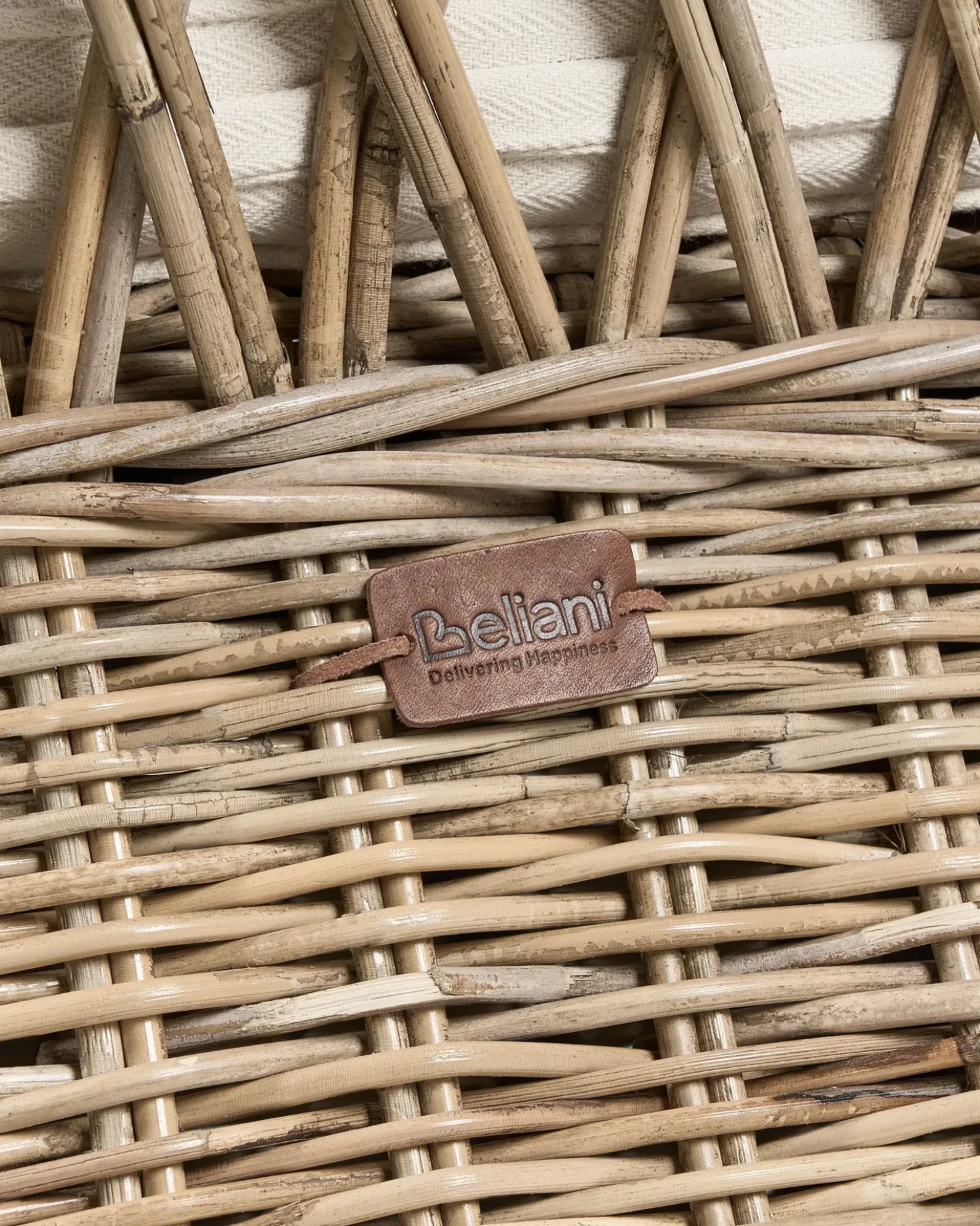 Set di 2 poltrone da giardino MAROS II Rattan Naturale