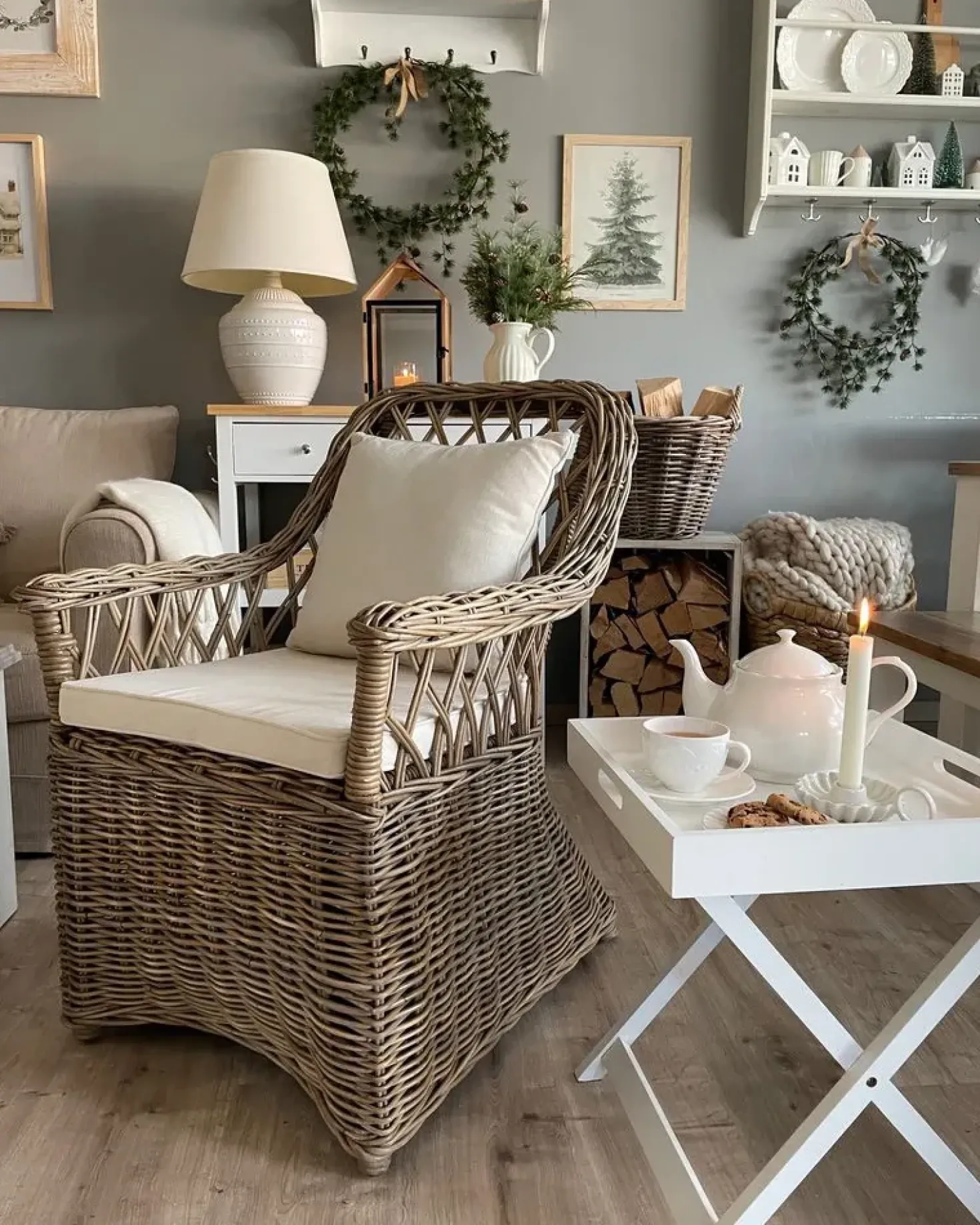 Set di 2 poltrone da giardino MAROS II Rattan Naturale
