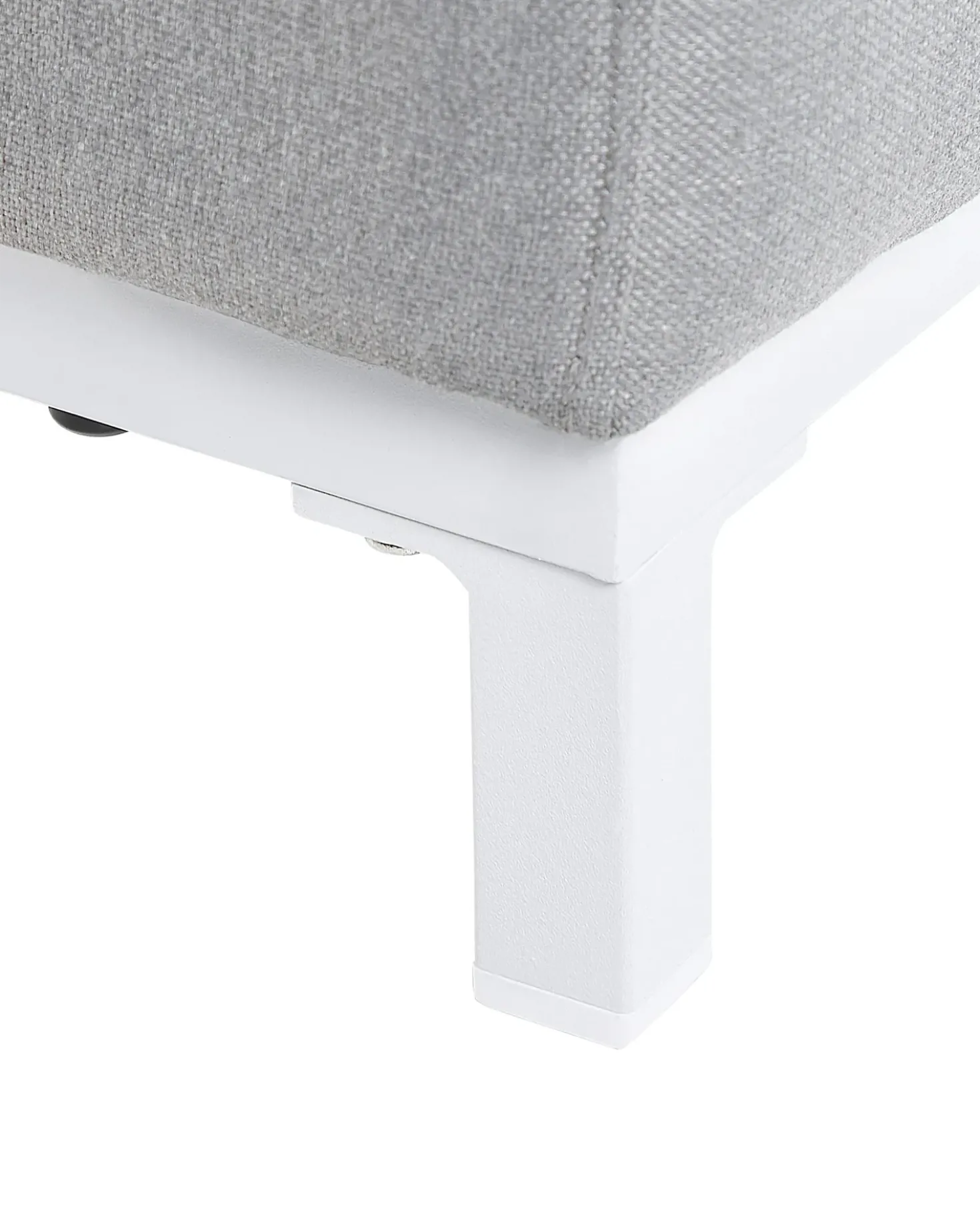 Set di 2 poltrone da giardino ROVIGO Tessuto Grigio chiaro