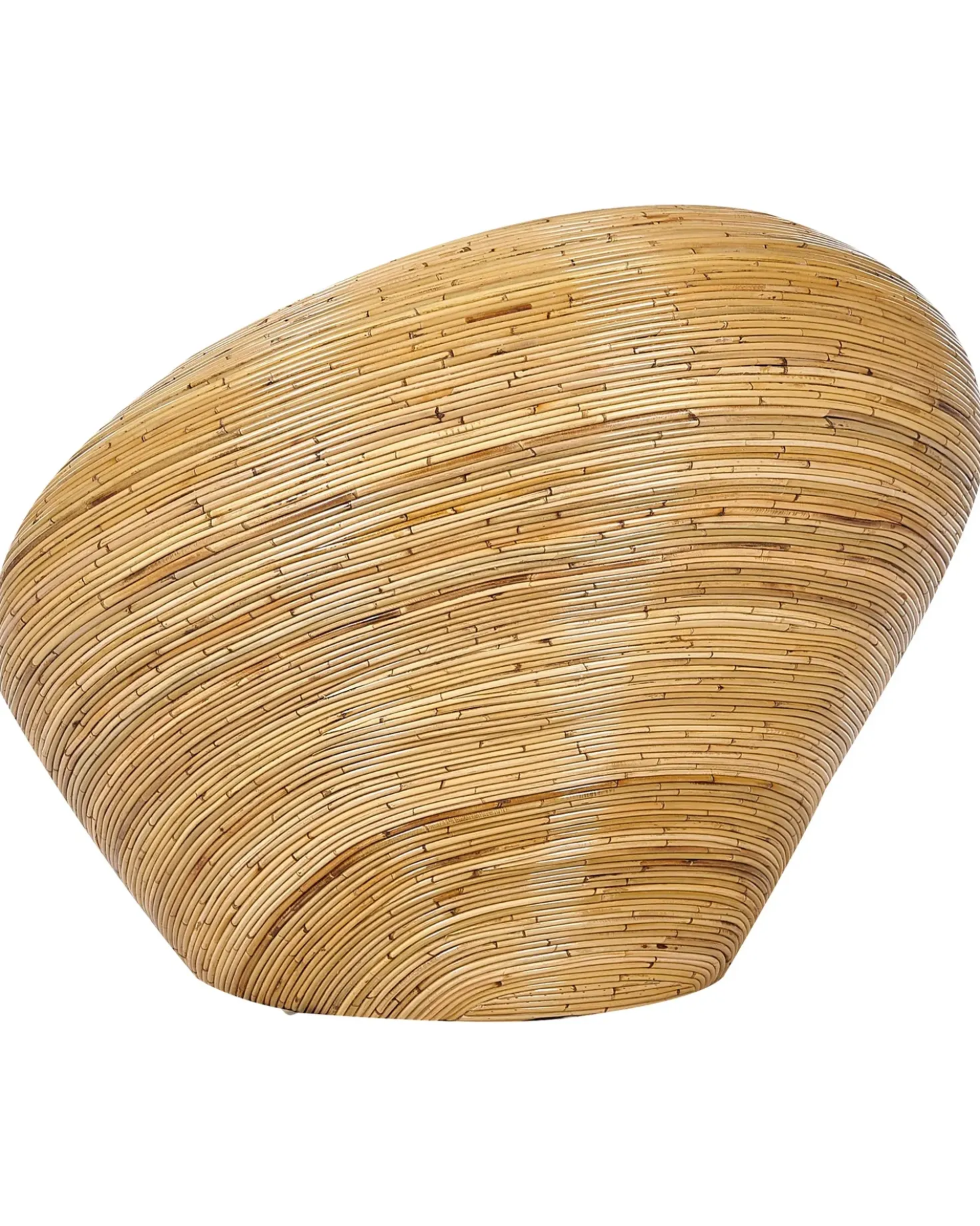 Set di 2 poltrone da giardino MAIORI Rattan Naturale