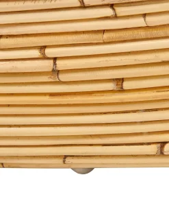 Set di 2 poltrone da giardino MAIORI Rattan Naturale