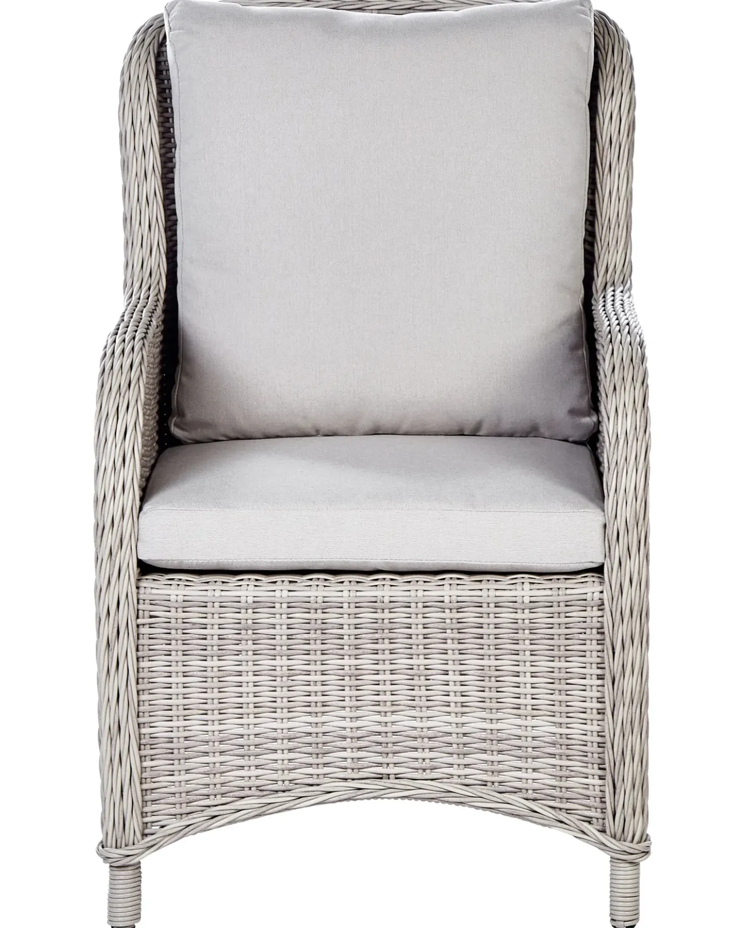 Set di 2 poltrone da giardino CASCAIS Rattan sintetico (PE) Beige