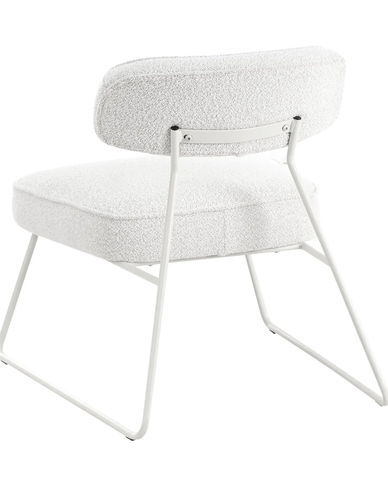 Set di 2 poltrone FROVI Tessuto Bianco sporco