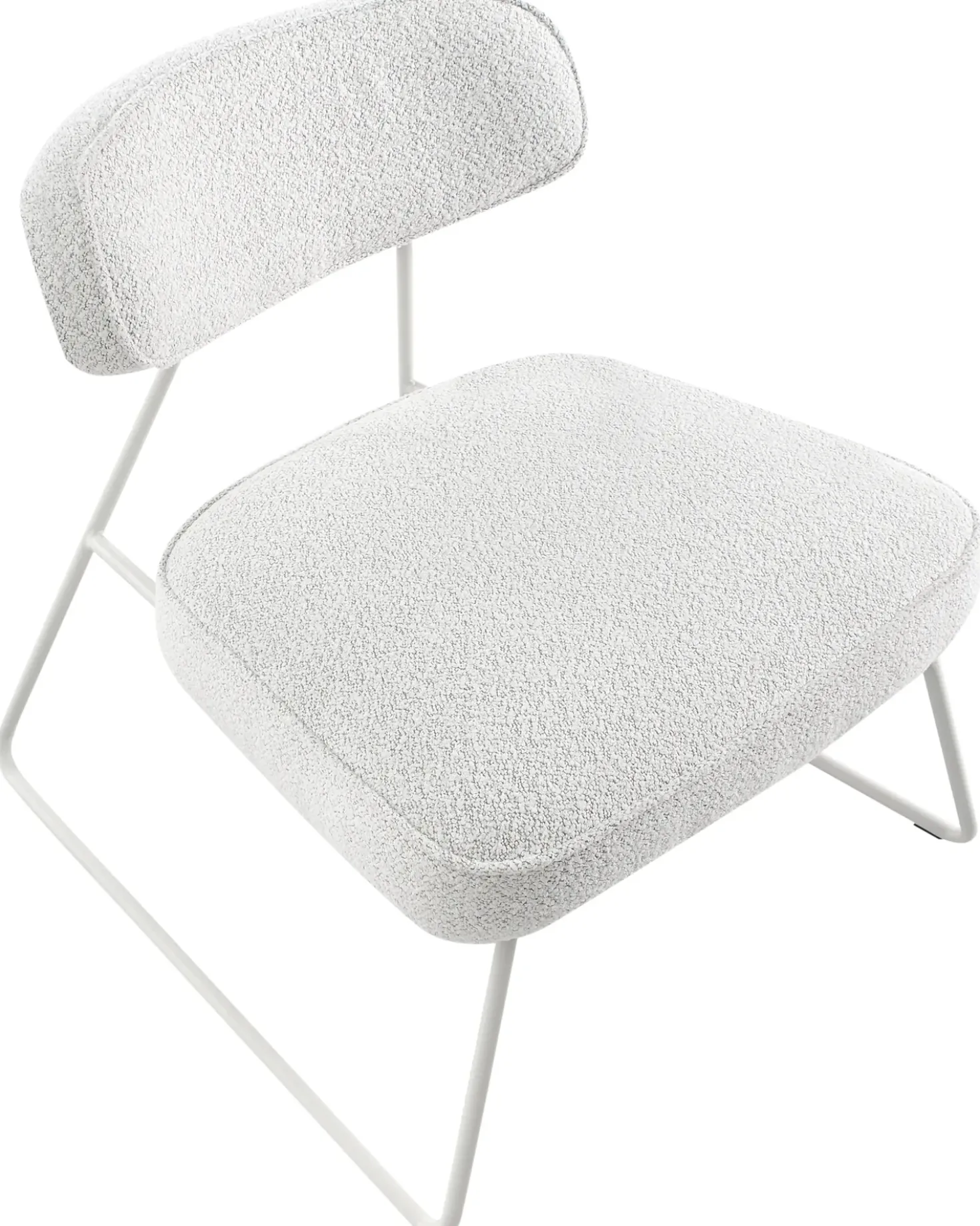 Set di 2 poltrone FROVI Tessuto Bianco sporco