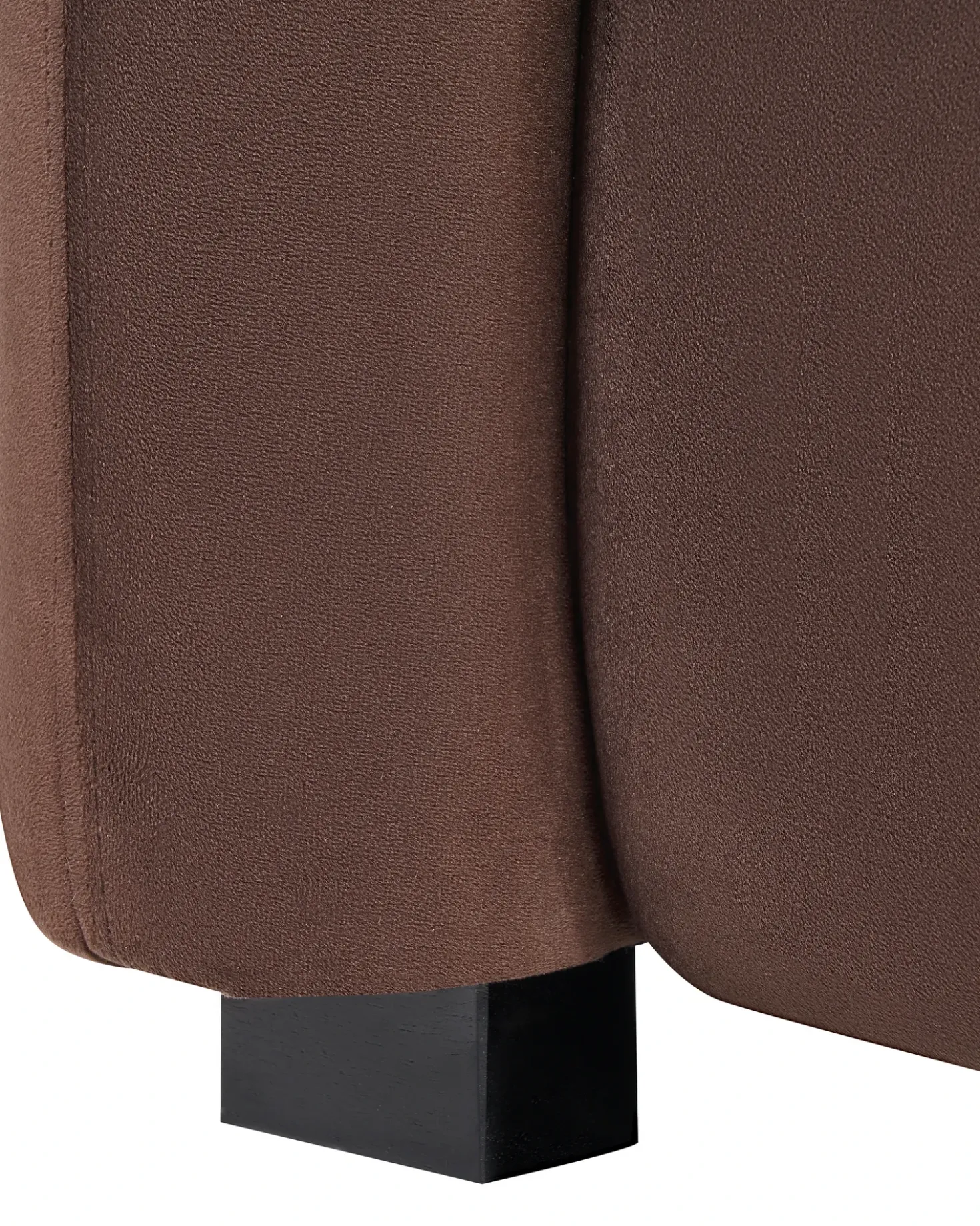 Set di 2 poltrone VELTADA Velluto Marrone scuro