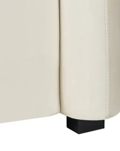 Set di 2 poltrone VELTADA Velluto Bianco sporco