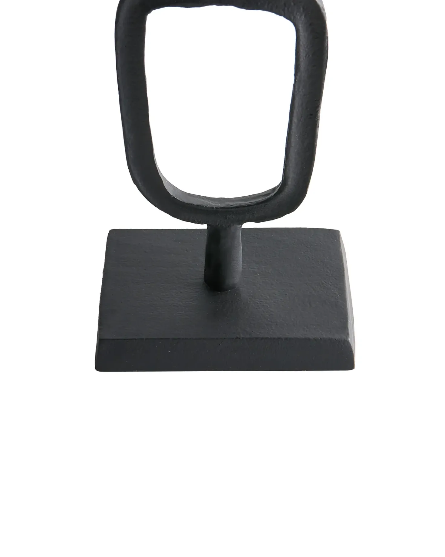 Set di 2 portacandele SIPANJE Metallo 35/48 cm Nero