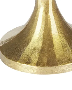 Set di 3 portacandele ZIMBABWE Metallo 36 cm Oro