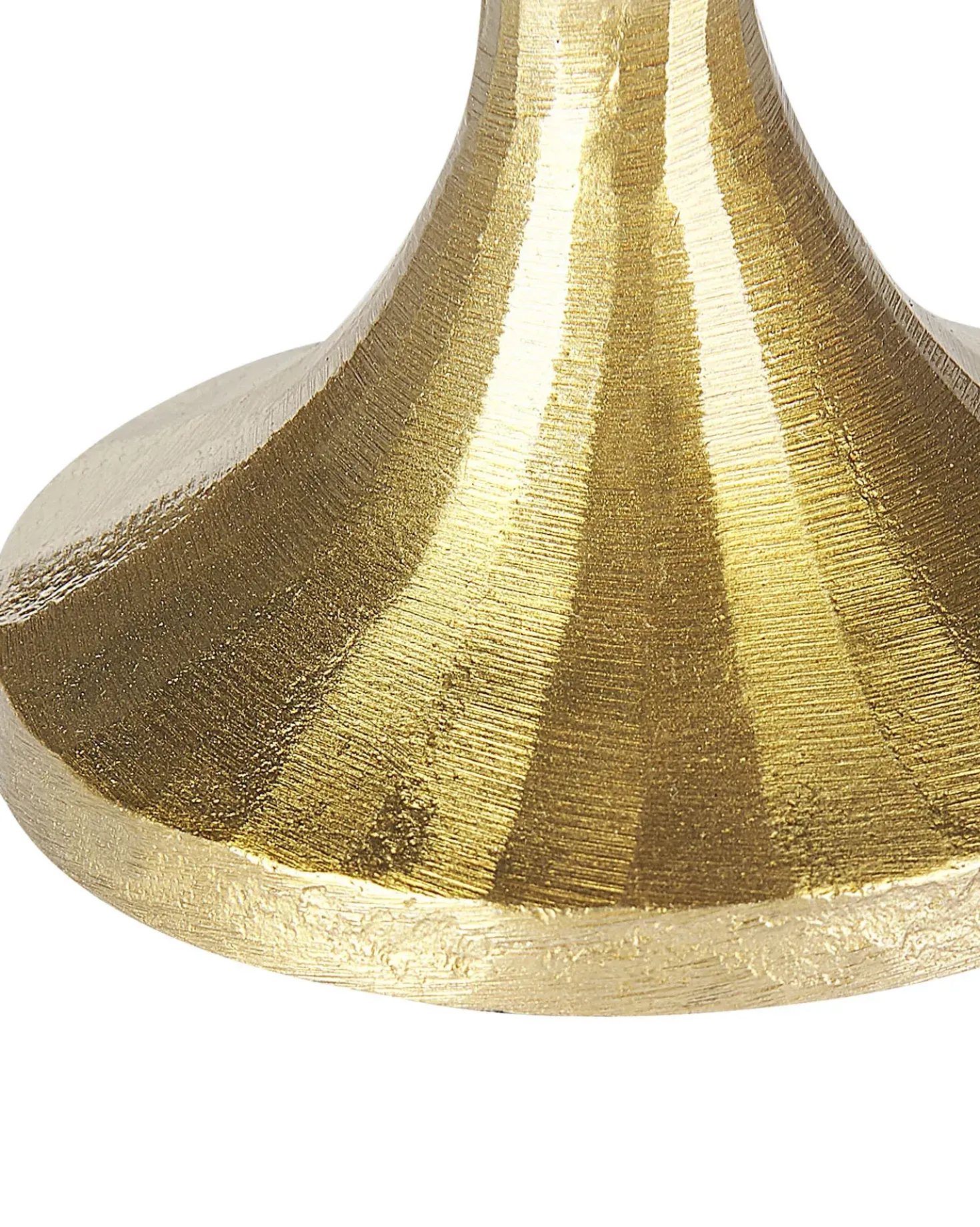 Set di 3 portacandele ZIMBABWE Metallo 36 cm Oro