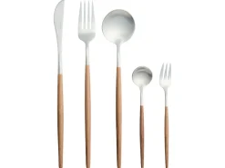 Set di 30 posate BAVETTE Argento