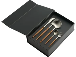 Set di 30 posate BAVETTE Argento