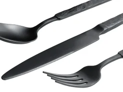 Set di 30 posate BIGOLI Nero