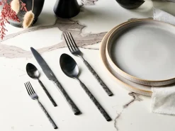 Set di 30 posate BIGOLI Nero