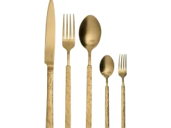 Set di 30 posate BIGOLI Oro