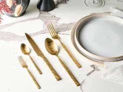 Set di 30 posate BIGOLI Oro