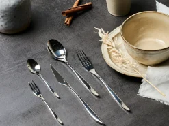 Set di 30 posate FARFALLE Argento