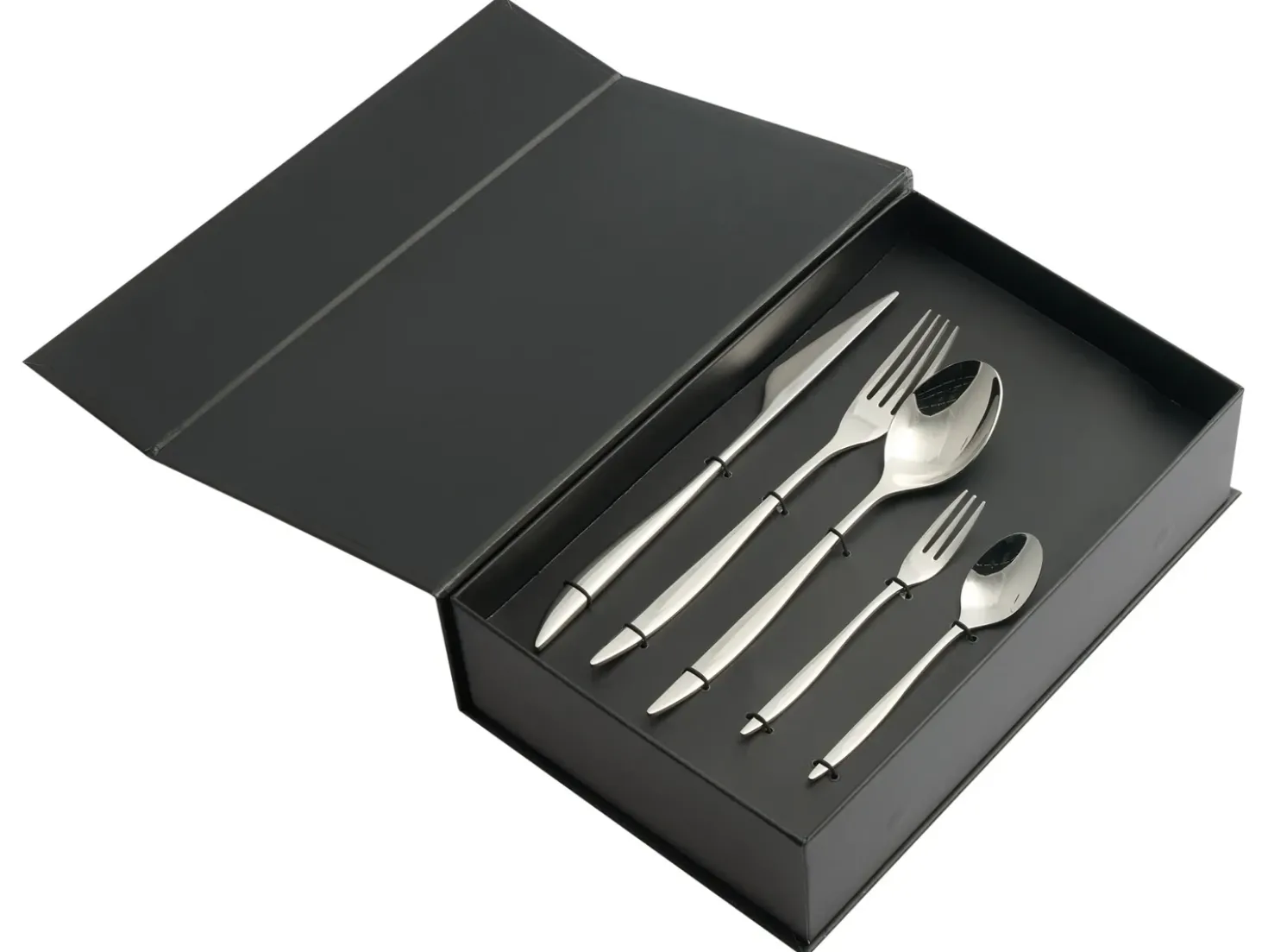 Set di 30 posate FARFALLE Argento