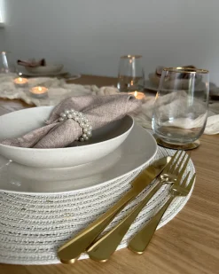 Set di 30 posate FUSILLI Oro
