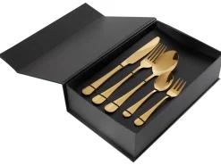 Set di 30 posate FUSILLI Oro