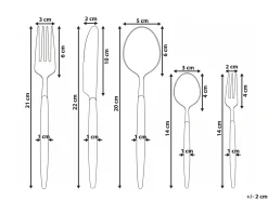 Set di 30 posate GEMELLI Argento