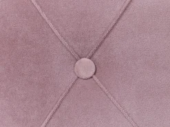 Set di 2 pouf contenitore PUEBLO Velluto Rosa