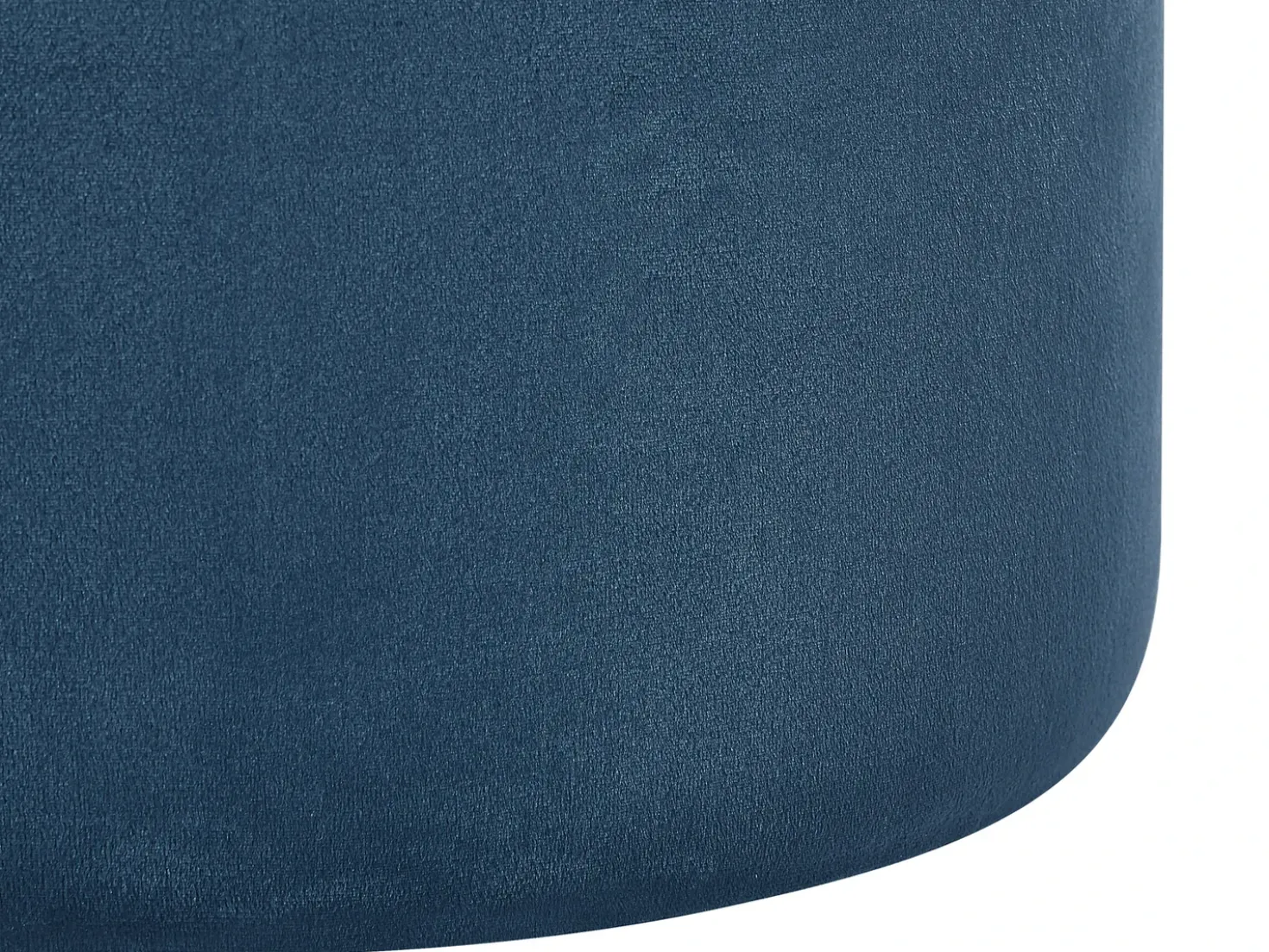 Set di 2 pouf contenitore DORIS Velluto Blu